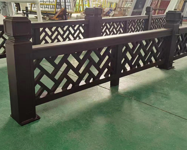 湖北铝护栏学校铝艺护栏别墅户外阳台铝护栏