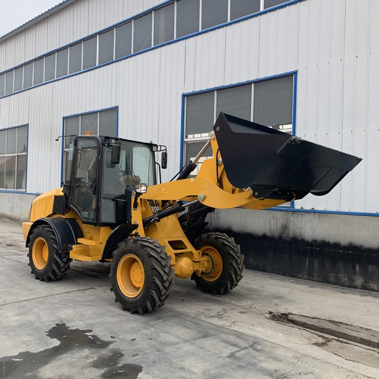 液压小铲车农村抓木机1吨重工装载机