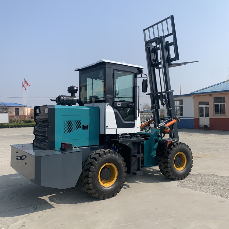 6吨欧林曼新款越野叉车参数山力山东鲁工928越野叉车