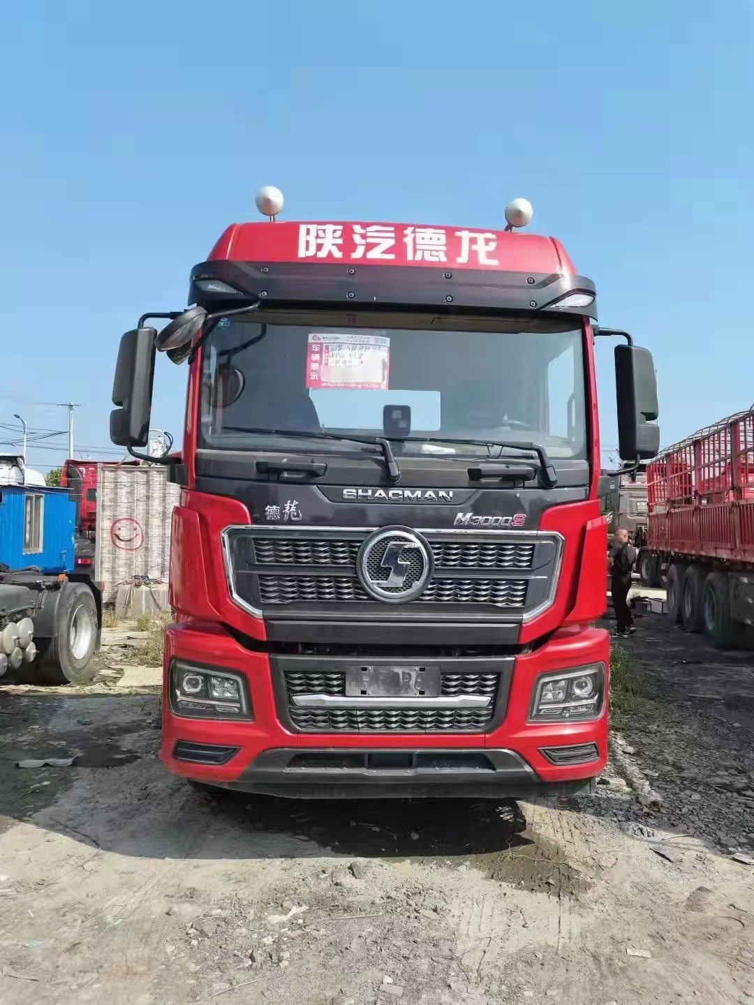 21年德龍新m3000s460馬力半掛牽引車