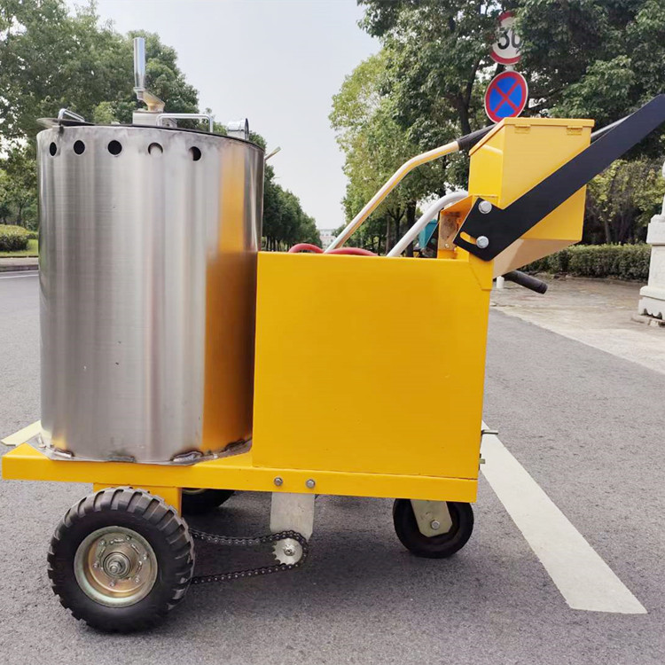 济宁纽威达划热熔划线机熔划线一体机高速不干胶划线车