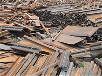 石家庄废金属回收公司废钢回收站