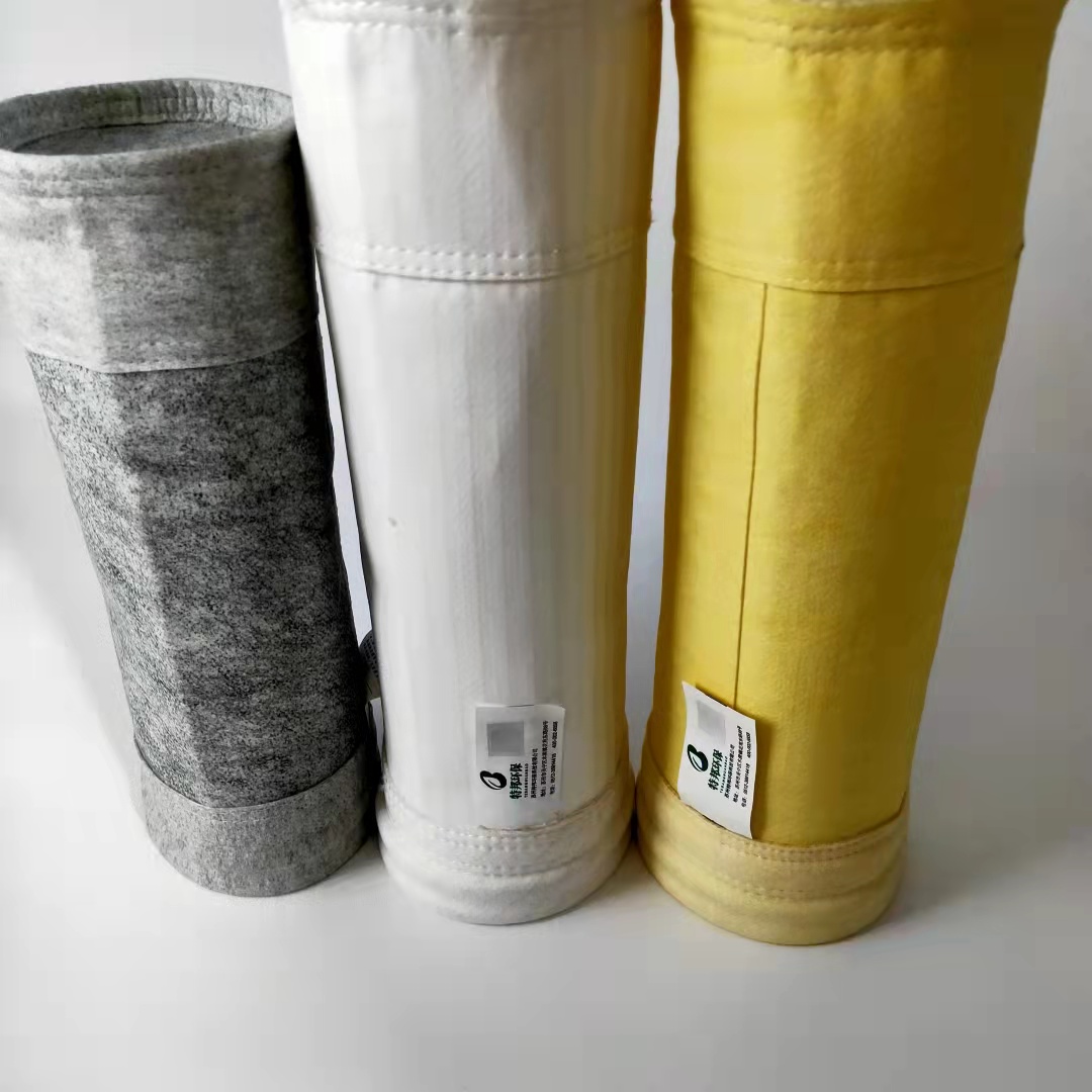 氟美斯耐高温针刺毡滤袋ptfe耐酸碱除尘布袋钢铁厂除尘布袋冶炼厂除尘