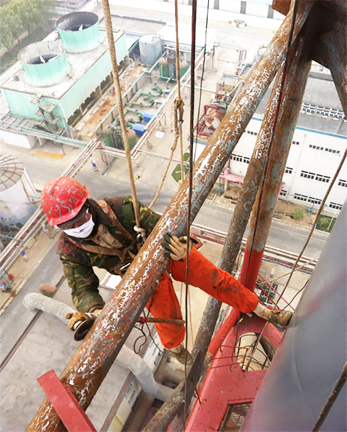 富拉爾基高空防腐管道刷漆施工隊