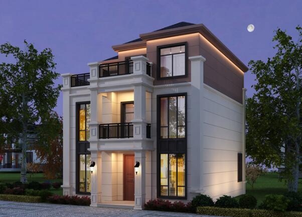 长期供应农村二层小别墅现代化轻钢别墅厂家供应速度快