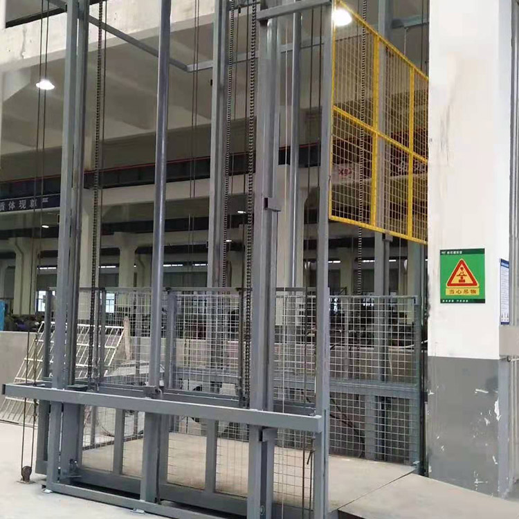 路安载重1吨简易升降货梯可加装卷帘门升降平稳