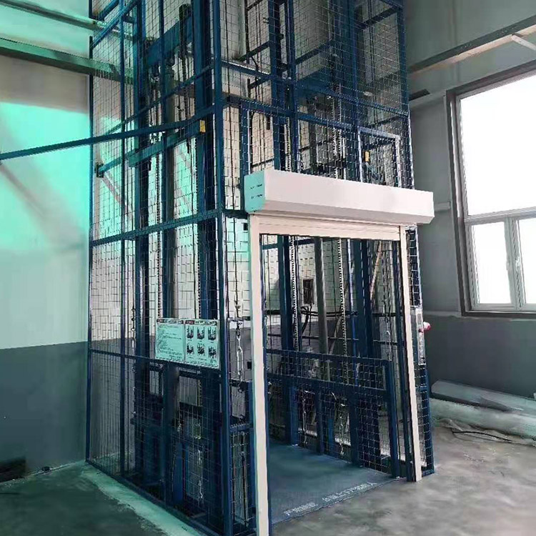 路安载重2吨室内货梯可加装拉闸门上门测量