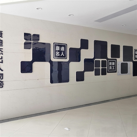 江苏连云港景观浮雕文化墙亚克力字背景墙文化墙定做辰信