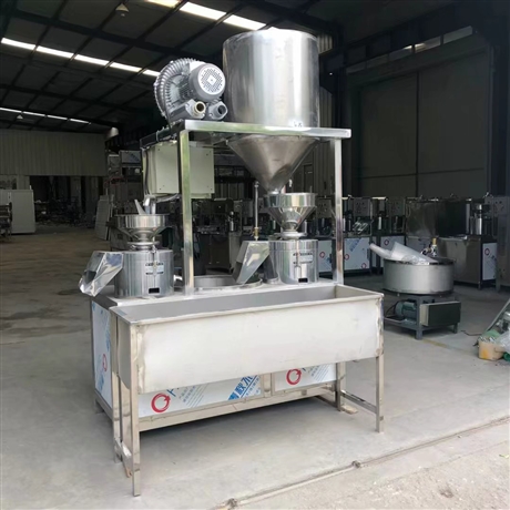 三连磨豆制品三联磨浆机厂家定制