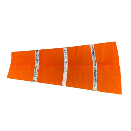 越翔安防橙色风向袋 银色反光条风向袋 带反光条风向袋