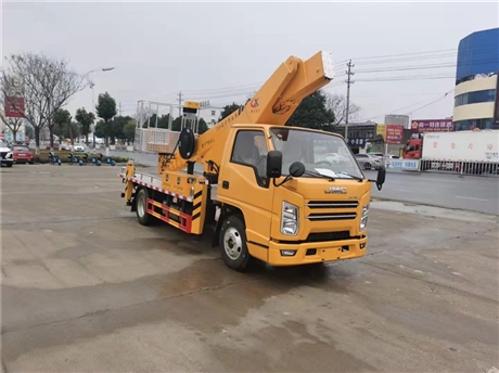 24米藍牌高空作業(yè)車上牌不超重