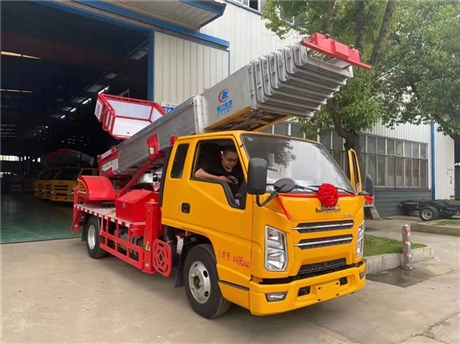 江鈴32米云梯車藍牌