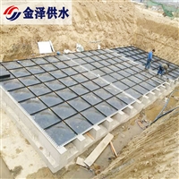 辽宁凌海 地埋一体式水箱泵水池泵房