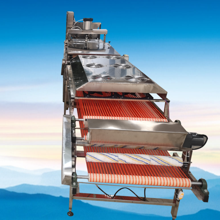 全自动单饼机厂家设备展示