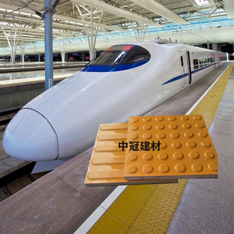 高铁地铁建设全瓷盲道砖 辽宁盲道砖厂家