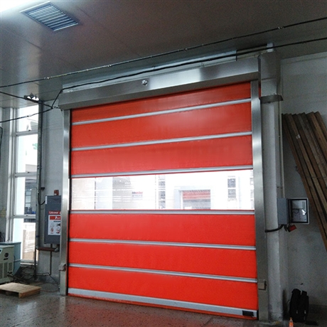 无尘车间快速门 风淋室卷帘门 净化室脚感快速门