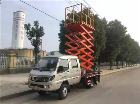 國(guó)六 唐駿10米升降平臺(tái)車