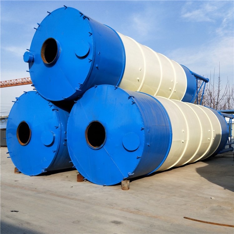 立式混凝土储料罐 搅拌站配套设备散装水泥仓 冠福干混砂浆罐