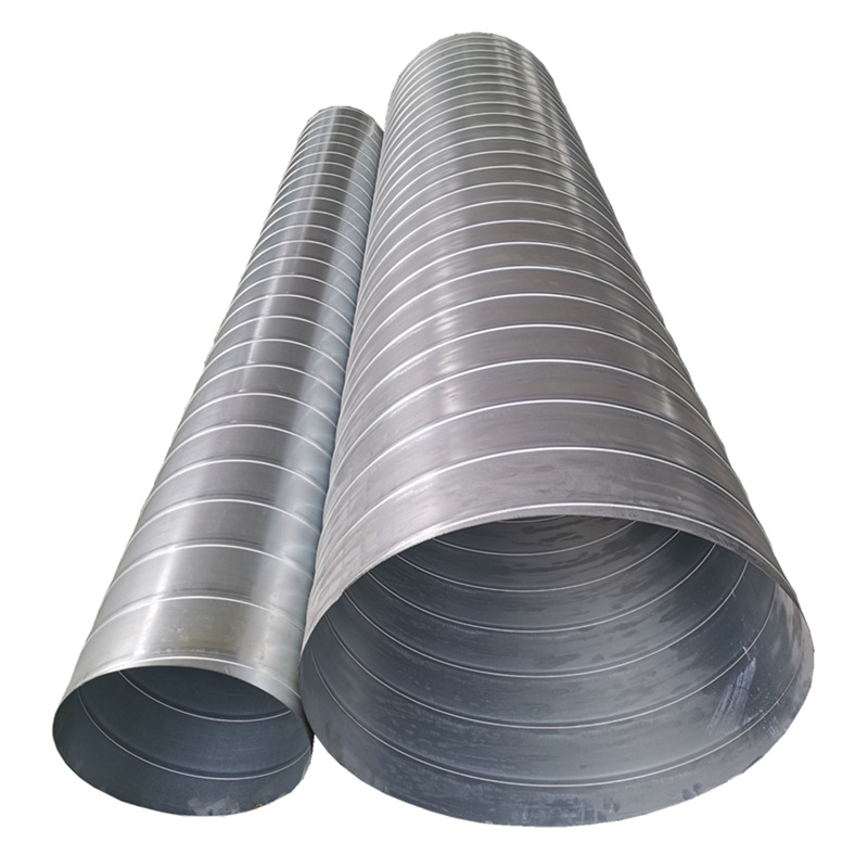 江门螺旋风管加工厂 环保空调工程安装镀锌螺旋风管生产厂家
