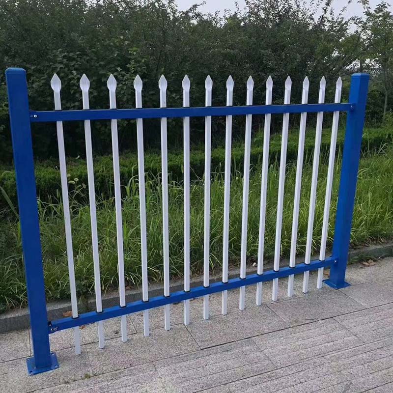 组装式锌钢护栏小区院墙隔离防护栏学校工厂锌钢护栏