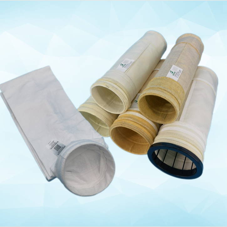 氟美斯除尘布袋玻纤针刺毡布袋白灰厂除尘器收尘袋石灰厂除尘布袋