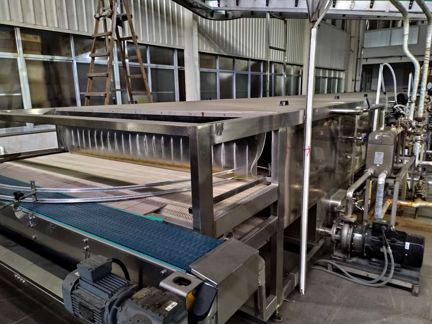 出售台湾豪阳600罐产能易拉罐设备