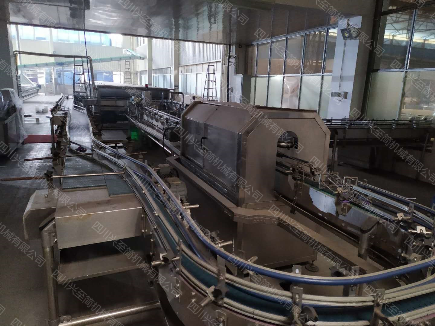 出售台湾豪阳600罐产能易拉罐设备