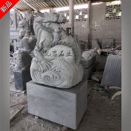 精品石雕十二生肖 江西12生肖石雕像  厂家直供 凯岩石业