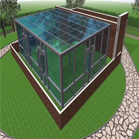 振业城阳光房玻璃房阳光屋 玻璃屋 钢结构阳光房 铝合金阳光房