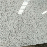 芝麻白花岗岩 山东白麻 莱州白麻地铺干挂石材厂家