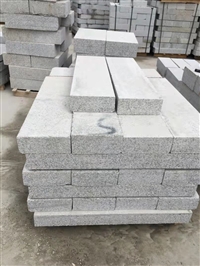 山东路沿石厂家 芝麻白花岗岩 芝麻白路沿石厂家 量大从优