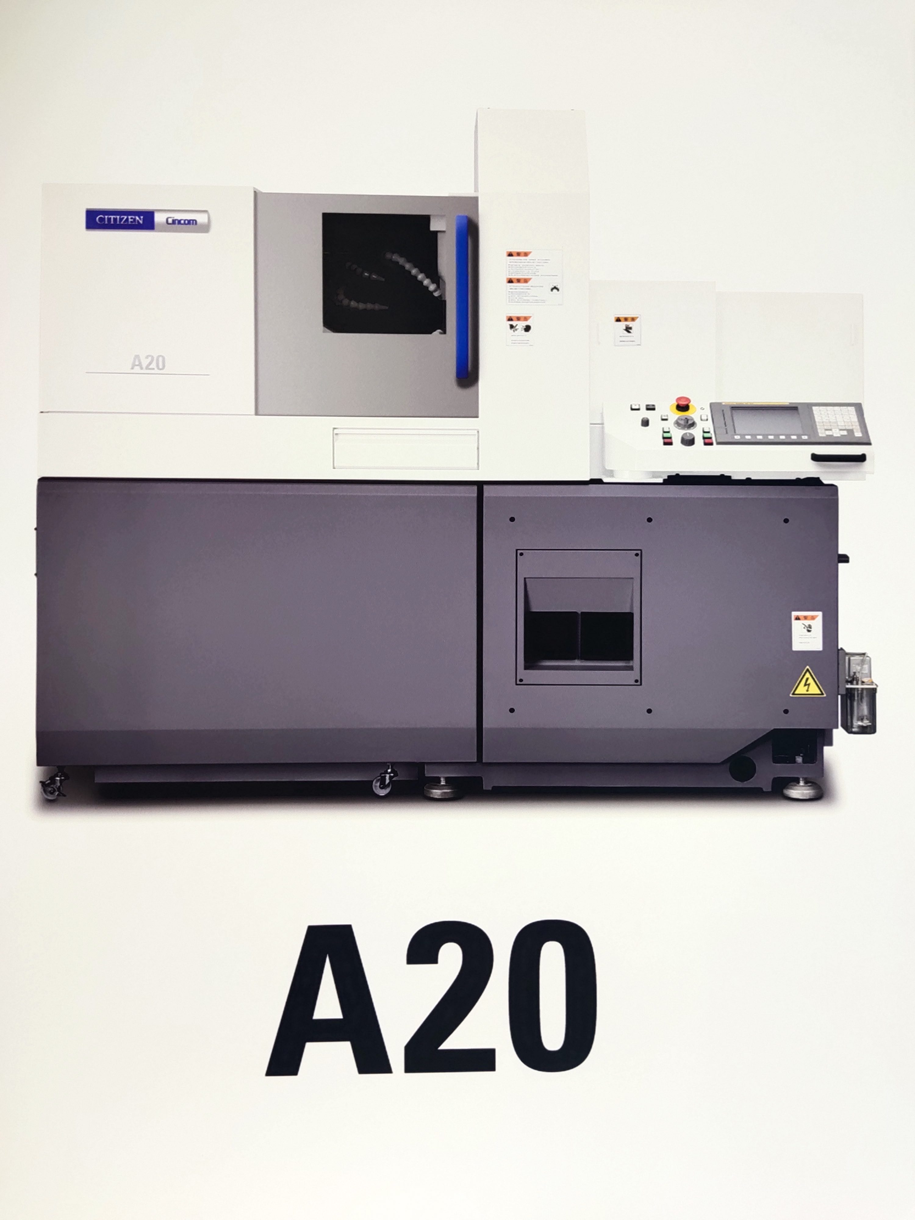 西铁城走心机a20纵切机床