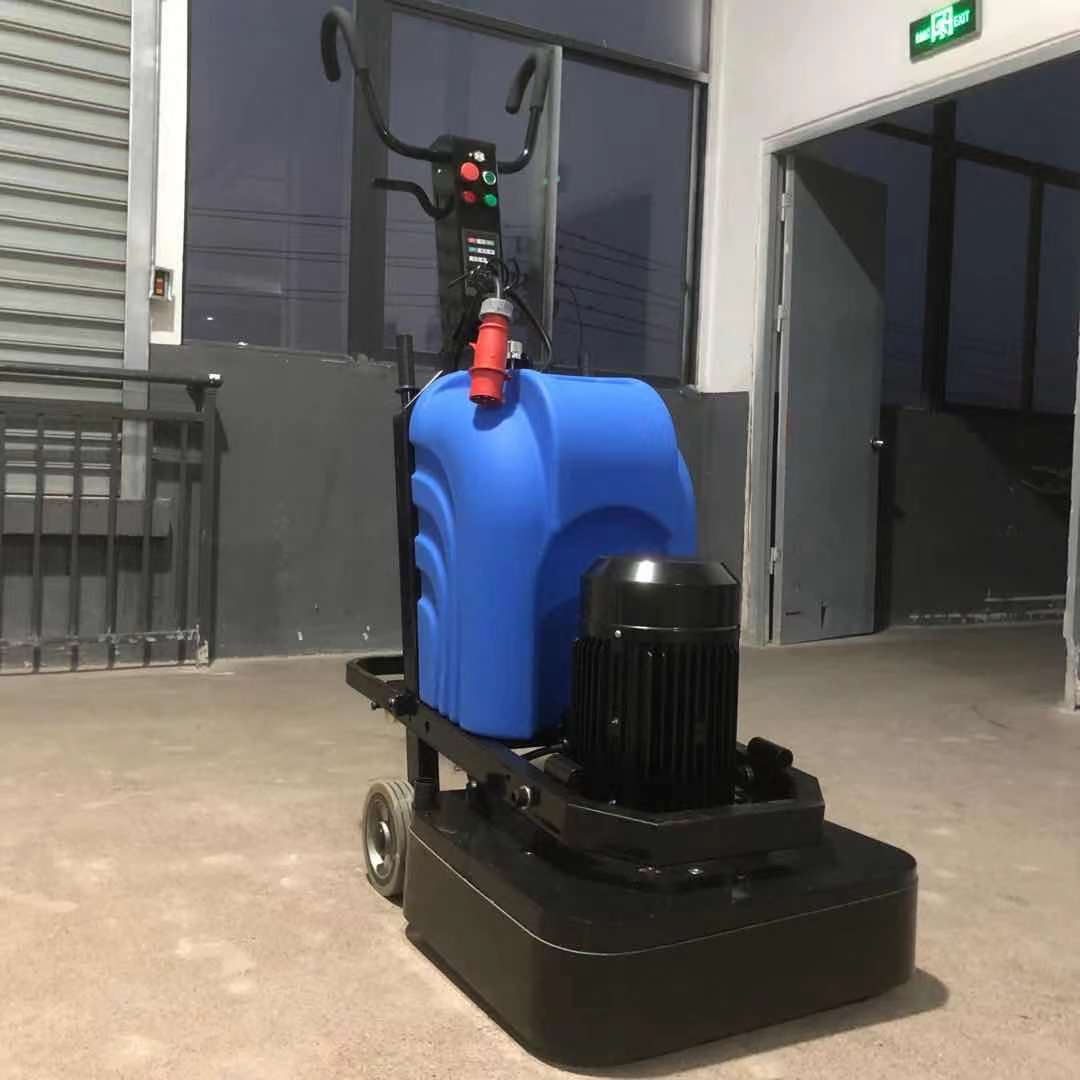 580变频固化地坪打磨抛光机380v石材结晶翻新机磨石机