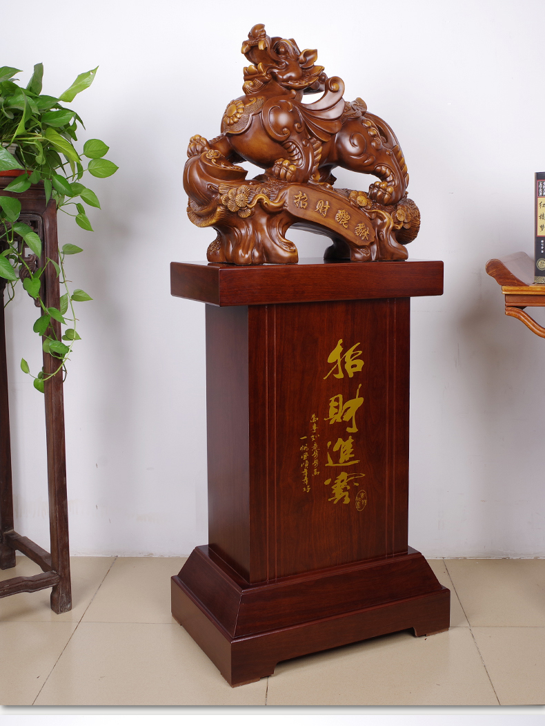 大型招财貔貅工艺品摆件店铺公司开业礼品办公室别墅大堂装饰品