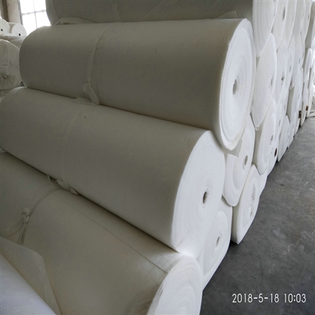 山西180克聚酯长丝土工布 德旭达牌长丝无纺土工布