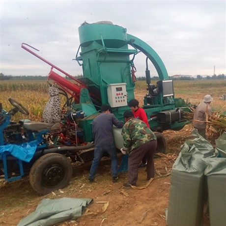 稻草液压打包机秸秆牧草液压圆捆机鑫联方捆饲料草捆机
