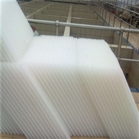 斜管沉淀池填料 混纺斜板填料多少钱 荣茂