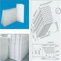景德镇耐高温斜管填料 蜂窝斜管填料图片