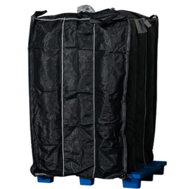 炭黑吨包袋加固防潮加厚碳黑黑色耐磨吨包袋支持定制