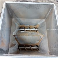 双螺旋玻纤螺旋加料机XWZF漂白粉玻纤螺旋给料机