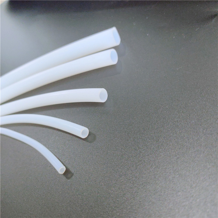 乳白色ptfe管聚四氟乙烯套管四氟绝缘管铁氟龙塑料管塑胶套管