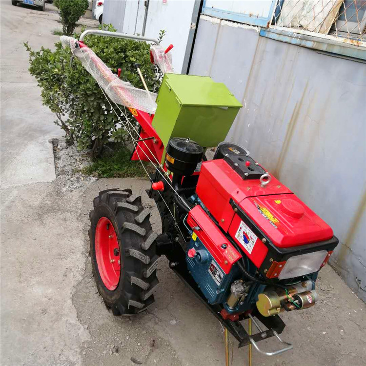 新型手扶开沟机12马力手扶起垄机果园除草机