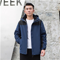 无锡冲锋衣定制 锦纶防水透气冲锋衣 俏依服饰工厂批发