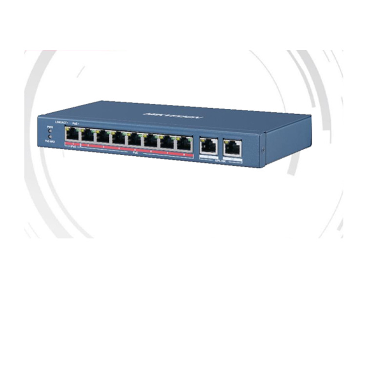 DS-3E0310HP-E 海康威视8口百兆远距离PoE交换机