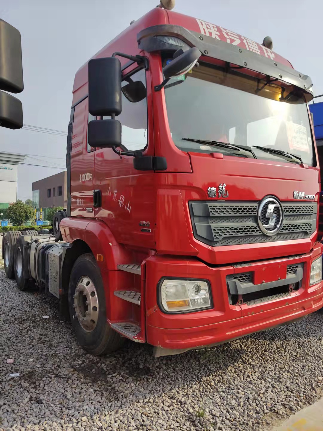 轻体二手德龙m3000牵引车20年二手陕汽德龙牵引车报价