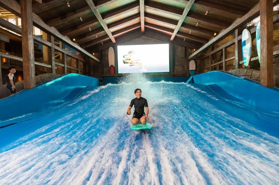 互动水上游乐装置移动式水上冲浪室内冲浪设备租赁