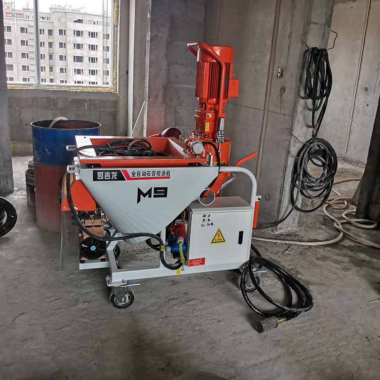 凯吉龙m9石膏喷浆机 石膏自流平设备厂家