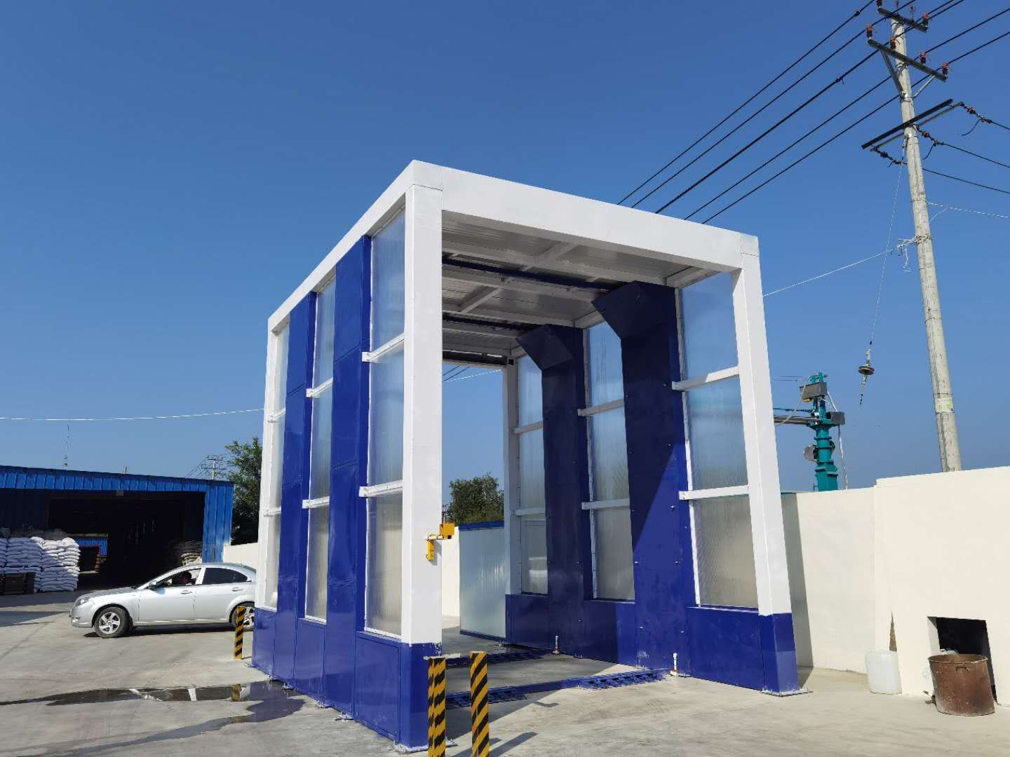 进出口检疫车辆消毒设备 养殖场 生猪运输车辆 全方位消毒通道系统