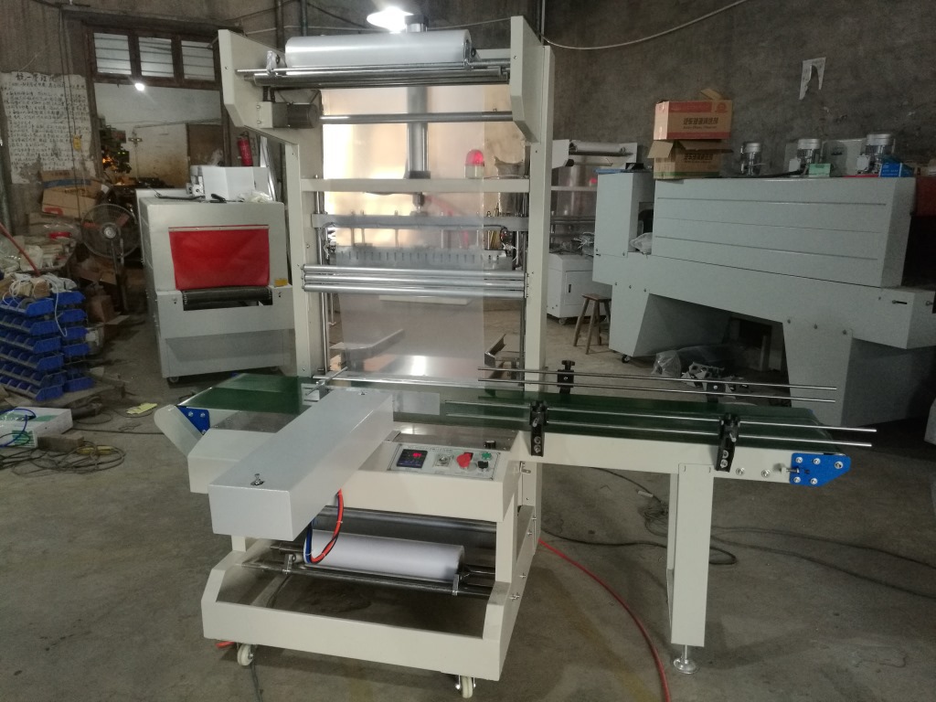 l型全自动袖口机 矿泉水饮料瓶热收缩包装机 热收缩膜包装机