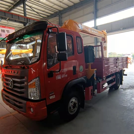 大运单桥5吨随车吊  短轴距山区专用 货箱长4米 可吊苗木等